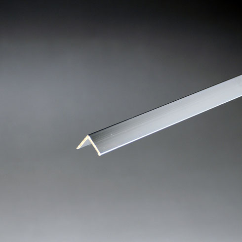 金管楽器一角 一角材 端っこ材 L一角 L字 思切り 1.2x16x16ｘ3000粍 クロームメッキ 【※お持て成し取りすてる相応う商いものです】