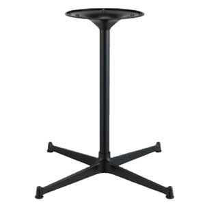 速見表脚 アイアン DIY 脚 部分品 SB2550 軍事基地400x400 配管38.1φ 受座280φ 軽銀黒紛体塗装 AJ付 高さ700粍まで