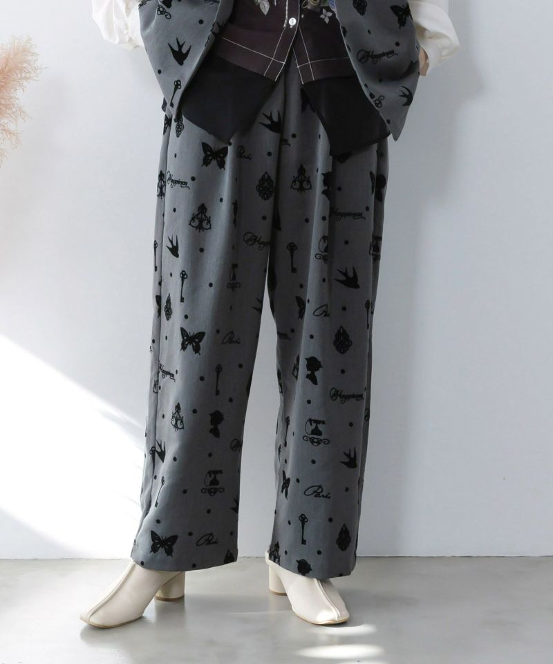 楽天市場】scolar スカラー 153687：チェックと総柄のアシメパッチ