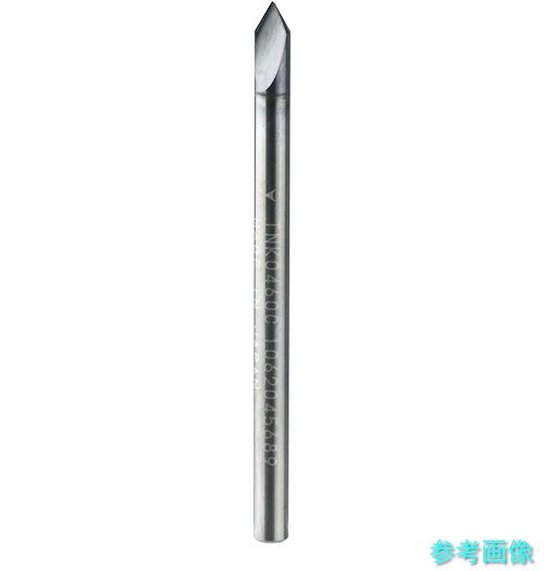 富士元 TNK0460C つんこ 刃径φ4 AlCrN上塗り 60°