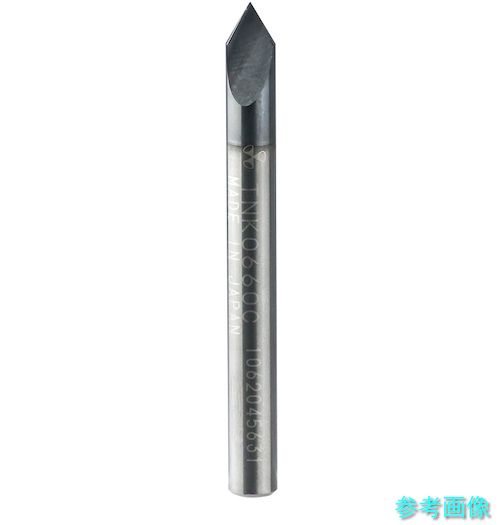 富士元 TNK0660C つんこ 刃径φ6 AlCrN上塗り 60°