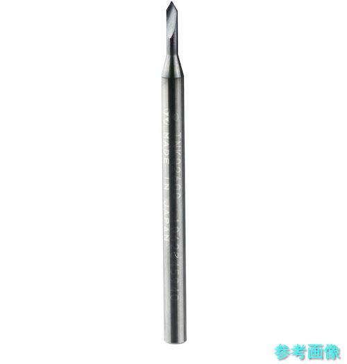 富士元 TNK0260C つんこ 刃径φ2 AlCrN上塗り 60°