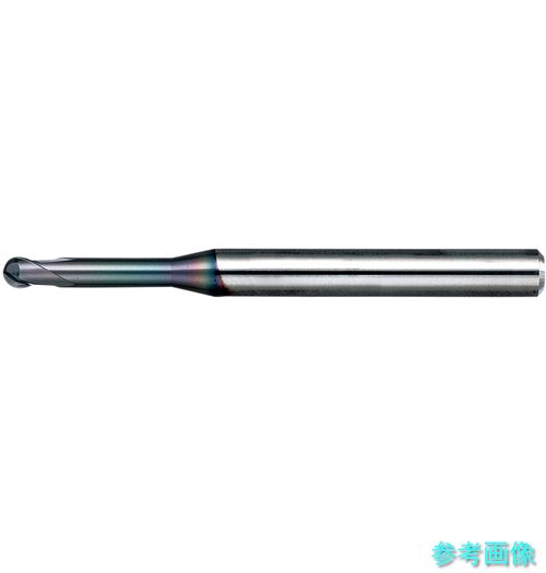 NS MRBH230R0.075X0.45D4 果てしが無い上塗り割り増し金高硬度用2枚刃ロングネックボールエンドミル