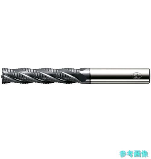 S\u0026K SSAL30X90 S上塗り ハイスラフィングエンドミル エステックαニックロング刃