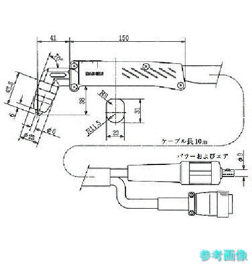 《製造業者直送》 ダイヘン CT-0351 血しょう切りおとす懐中電灯 CT-0351 【1本】 溶接・熱工具本体-DIY・工具-プラズマ切断機