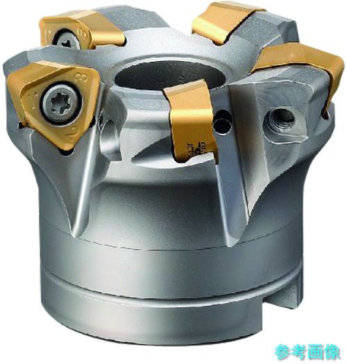 ダイジェット EXSKS-5063R-27 刃先交換式代高送りカッタ SKSエクストリーム ボアタイプ 5枚刃 φ63 穴径ミリサイズ27mm 【1台】