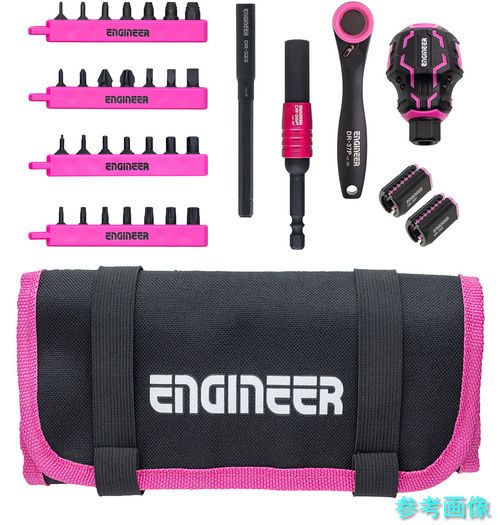 (ENGINEER) KS-51P 雑ぜ合わせる物の具書き割り PINK\u0026BLACK 書き割り五線譜:9 +No.0~3、-3~5.5粍、六角対辺0.89~5粍、T6~T30