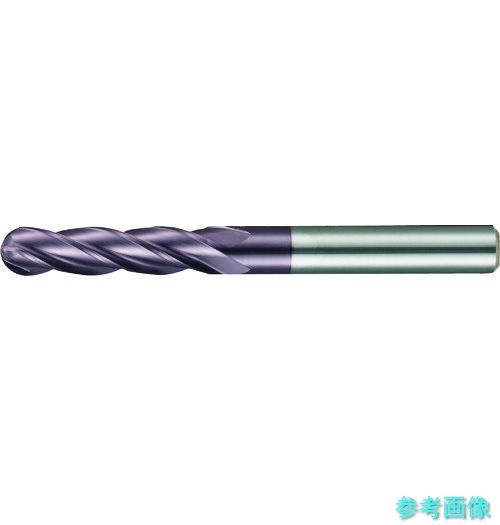 (GUHRING) 3043 10.000 4枚刃ボールエンドミル ロングFIREコート 10mm