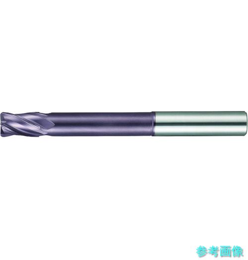 (GUHRING) 3362 12.000 高硬度用4枚刃エンドミル コーナーR ロングネックFIREコート 12mm