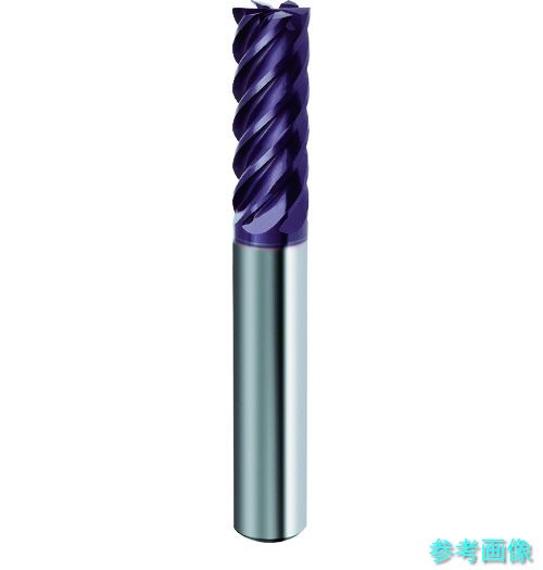 (GUHRING) 19972 10.000 6枚刃エンドミル Power mill レギュラFIREコート 10mm