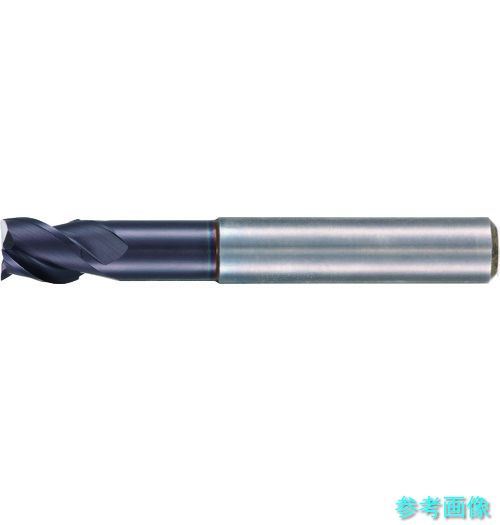 (GUHRING) 3893 10.000 3枚刃エンドミル ショートFIREコート 10mm