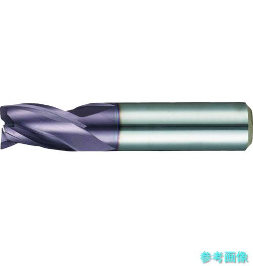 (GUHRING) 3684 10.000 3枚刃エンドミル スタブFIREコート 10mm