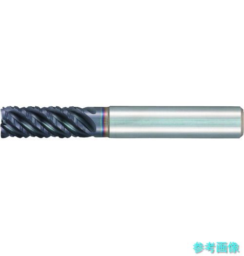 (GUHRING) 6889 8.000 5~6枚刃ラフィングエンドミル レギュラFIREコート 8mm