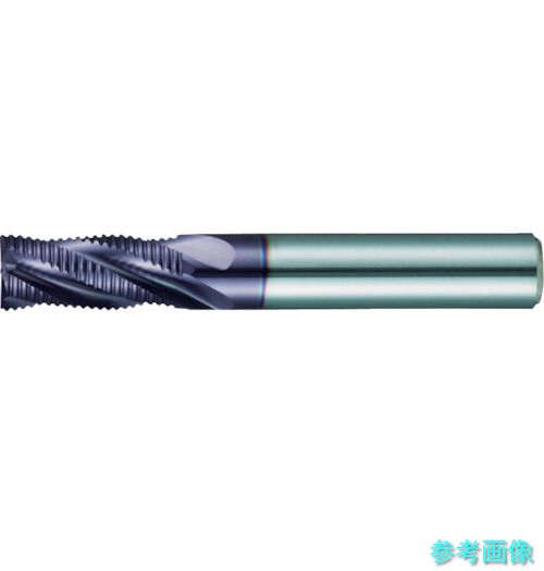 GUHRING 3723 008.000 ラフィングエンドミル(4枚刃) 刃径8mm