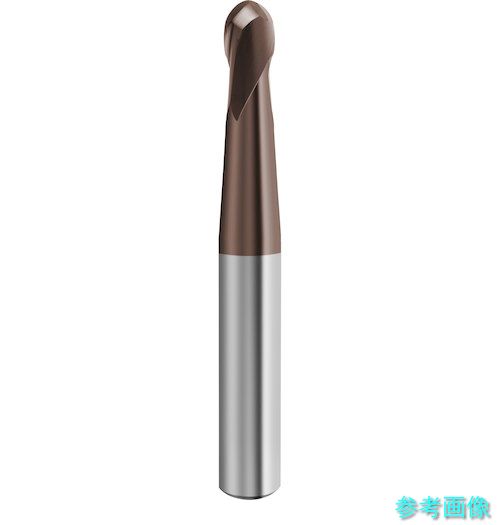 (GUHRING) 6834 4.000 2枚刃ボールエンドミル G-Mold 65 Bエクストラロング 4mm