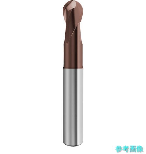 (GUHRING) 6844 8.000 2枚刃ボールエンドミル G-Mold 55 B レギュラ 8mm