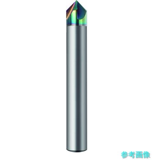 (GUHRING) 6919 10.000 アルミ用90°面取りミーリングカッター レギュラー Carbo+コート 10mm