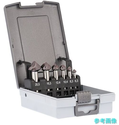 (GUHRING) 5538 2.000 カウンタシンク90°仕かける レギュラTiAlN厚地の外套 5500 SpyroTec 5本組 花・ガーデン・DIY-シンク・流し台