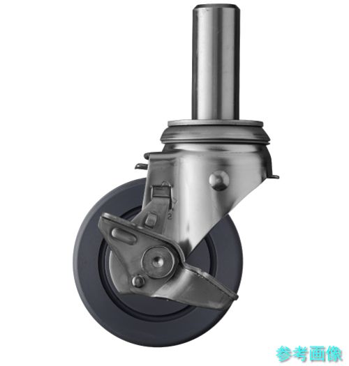 (ハンマー) 313SK-MCB100 SUS サイドSP付 差込 MCナイロンB車100mm