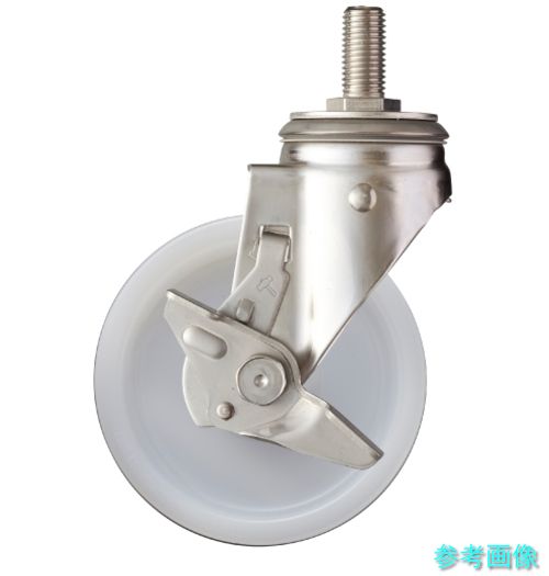 (ハンマー) 313SA-N150 SUS サイドSP付 ねじ込み ナイロン車150mm