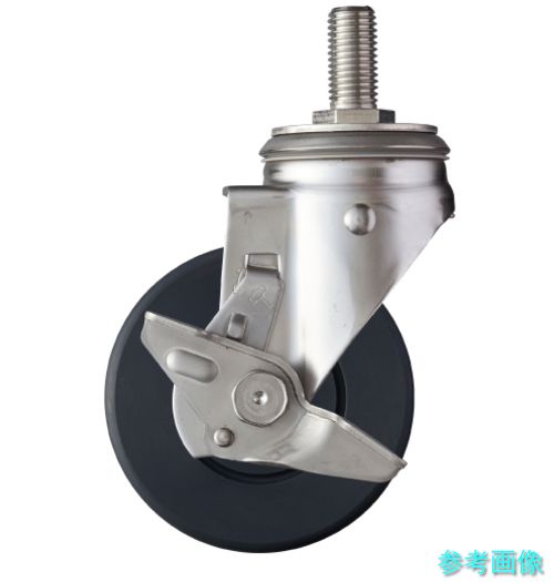 (ハンマー) 313SA-MCB125 SUS サイドSP付 ねじ込み MCナイロンB車125mm