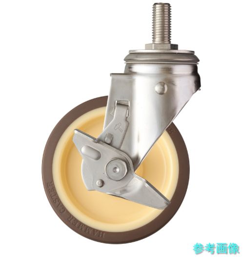 (ハンマー) 313SA-UB150 SUS サイドSP付 ねじ込み ウレタンB車150mm