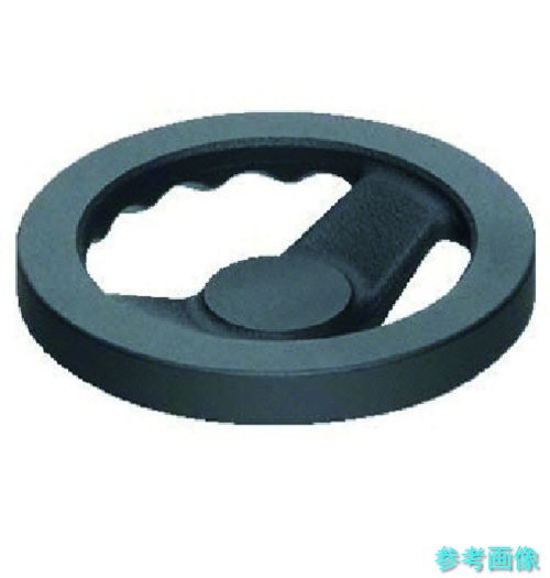 (イマオ) NBS160-HN21 ハンドル 角リム型ハンドル車(加工付) ハンドル径160mm