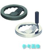 (イマオ) NS200-K18 ハンドル 角リム型ハンドル車(加工付) ハンドル径200mm
