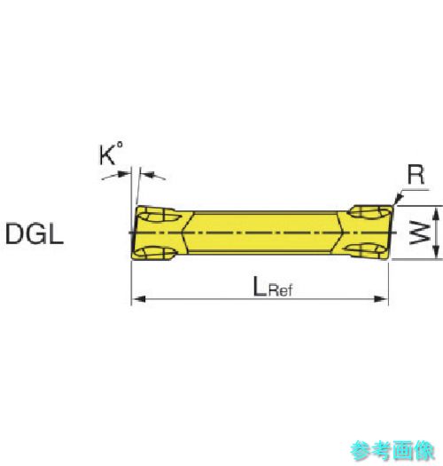 イスカル DGL 2200JS-6D(IC908) ドゥーグリップ 突っ切り加工用チップ DGR/LーJ/JS-D IC908 【10個】 18,304円