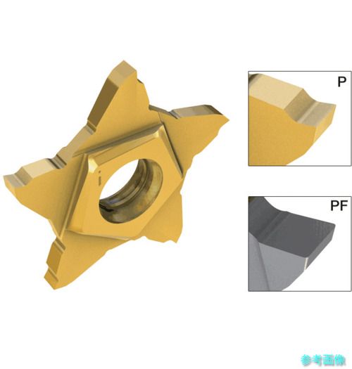 イスカル PENTA 24N125PF020(IC30N) ペンタカット チップ PENTA 24N-PF/P IC30N 【5個】