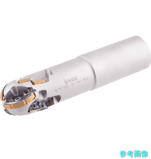 (イスカル) BLPK D32-35-H80-W32 落っこちる圧砕機 ボールエンドミル BLPK 【1本】