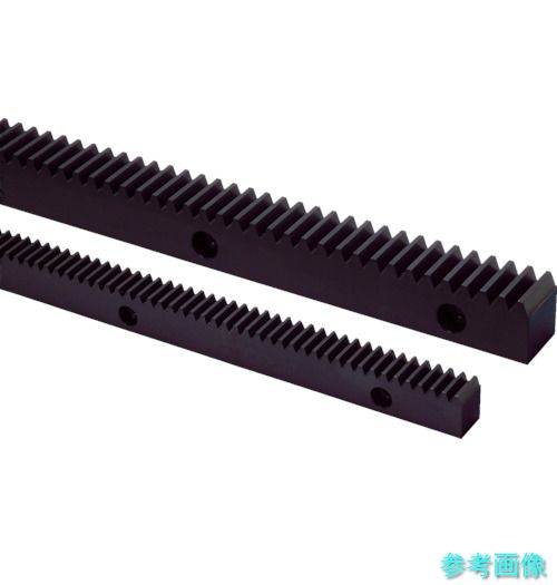 《個人宅配送不可》 KHK SRFD2.5-1500 取付穴加工ラック SRFD2.5-1500 並歯｜イーキカイ　店