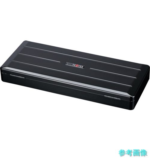 (nepros) NEKB-2 スチール製工具箱 メタルケース ブラック 間口455×奥行190×高さ60mm 8,054円