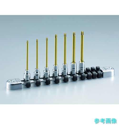 nepros NTQ4T07L 6.3ロングトルクスビットセット(7コ組)