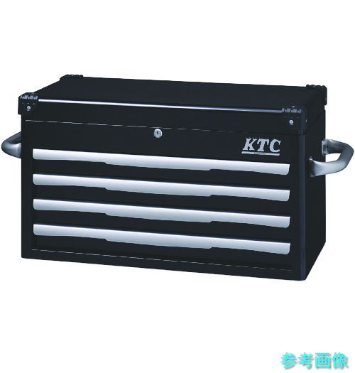 メーカー直送 (KTC) EKR-1004BK トップチェスト(4段4引出し)ブラック