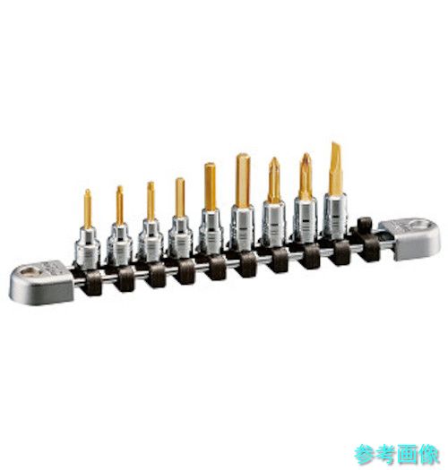 (nepros) NTBT209A 6.3sq.ヘキサゴンビットソケットセット[9コ組]