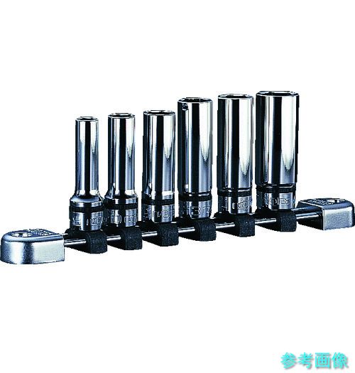 nepros NTB3L06A 9.5sq.ディープソケットセット(6コ組) 差込数9.5粍 6角