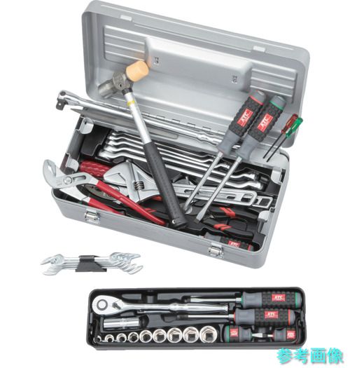 KTC SK4442S 工具セット(片開きメタルケースタイプ)[44点]
