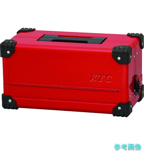 KTC EK-10AR3 スチール写真製物の具箱 両開き金属元素入れもの(赤いこと) 間口440×奥ふかさ233×高さ230粍 工具箱-花・ガーデン・DIY-収納・保管用品