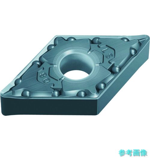 三菱 DNMG150604-LS(MT9015) 旋削軽切削用LSブレーカ付インサート 超硬合金 MT9015 【10個】|イーキカイ 店