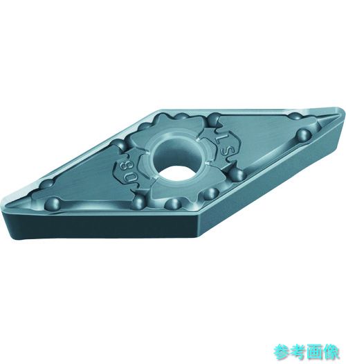 三菱 VNMG160408-LS(MP9005) 旋削難削材軽節する用LSブレーカ付さし入れる PVD上塗り MP9005 【10個】