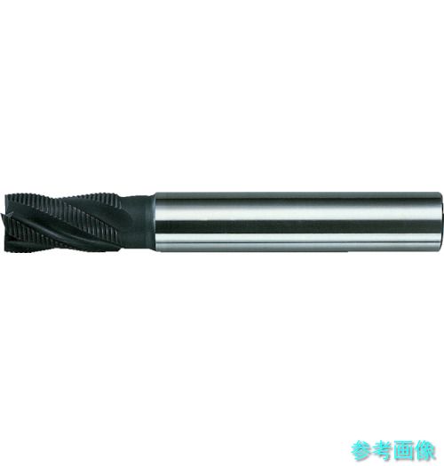 三菱K VAMFPRD1000 4枚刃バイオレットファイン ハイスラフィングスクエアエンドミルミディアム刃長(M)10mm