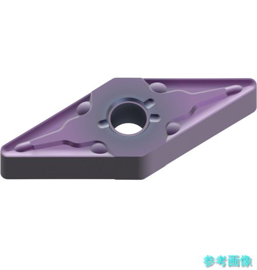 三菱 VNMG160404(VP15TF) 旋削中節する用Standardさし入れる PVD上塗り VP15TF 【10個(1個)】