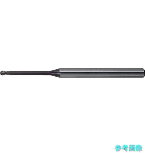 三菱K VF2XLBR0200N200S06 2枚刃インパクトミラクルロングネック 超硬ボールエンドミル4mm 【1本】
