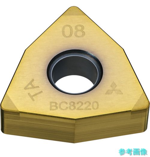 (三菱) NP-WNGA080408FS6(BC8210) 高硬度用旋盤インサート BC8210