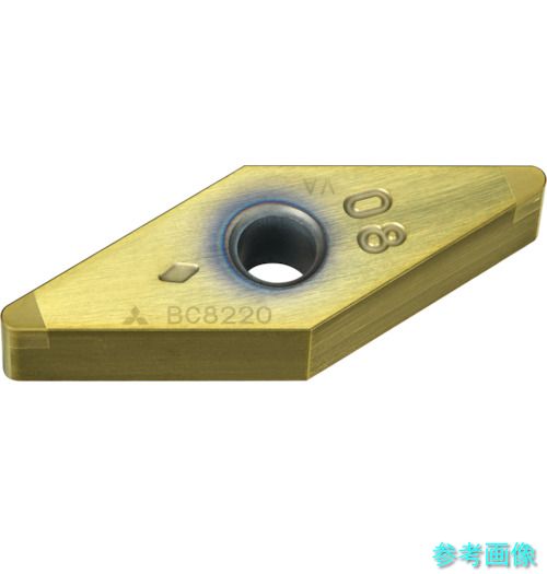 (三菱) NP-VNGA160412GA2(BC8220) 高硬度用旋盤インサート BC8220