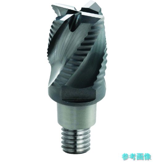 三菱 IMX16R4F16016(EP7020) 4枚刃難削材加工用 超硬ラフィングヘッド16mm (コート品) EP7020 【1個】