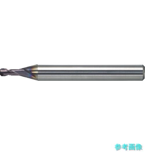 三菱K MS2MRBD0200R050 2枚刃エムスター 超硬ラジアスエンドミルミディアム刃長(M)2mm