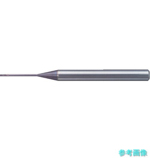三菱K MS2XLD0030N060 2枚刃エムスター 超硬ロングネックスクエアエンドミル0.3mm