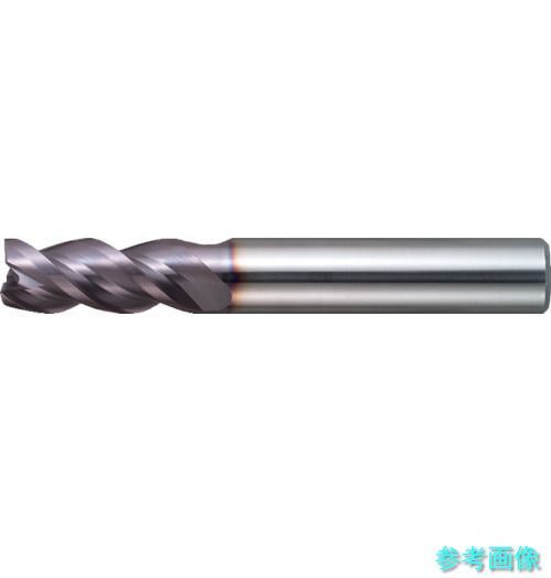 三菱K MSMHZDD1400 3枚刃エムスタースローティング 超硬スクエアエンドミルミディアム刃長(M)14mm